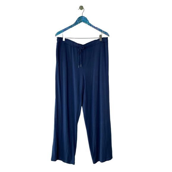 KNIX Blue Modal Straight Leg Sleep Pants - Picture 2 of 8